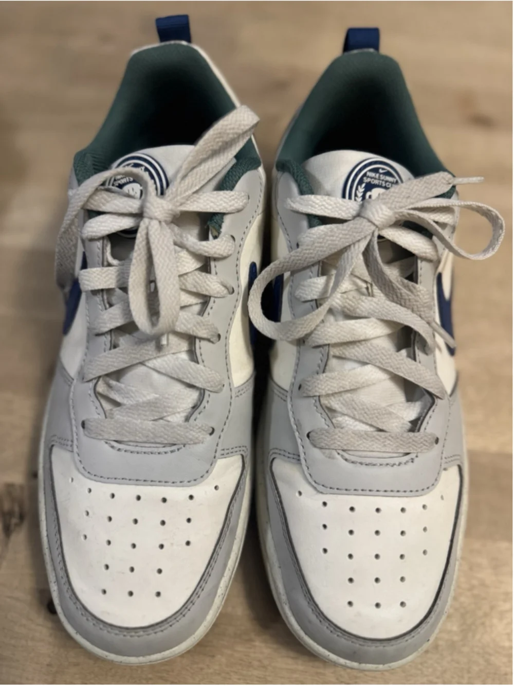 Nike Court Borough Low Recraft 'Sail Court Blue Bicoastal' Kids 7Y